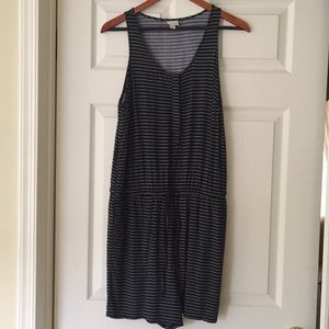 Merona Black & White Romper